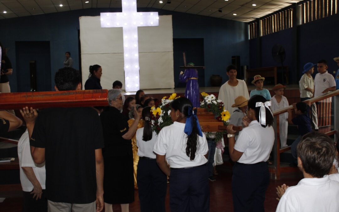 Viacrucis 2025 del Colegio Nuestra Señora del Rosario de Fátima Rivas Nicaragua