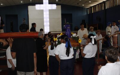 Viacrucis 2025 del Colegio Nuestra Señora del Rosario de Fátima Rivas Nicaragua